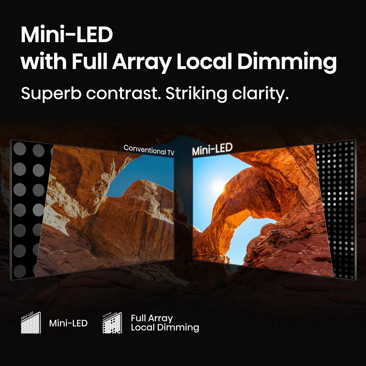 Hisense - 100" Class QD7 Series Mini LED 4K UHD Smart Fire TV, , hires