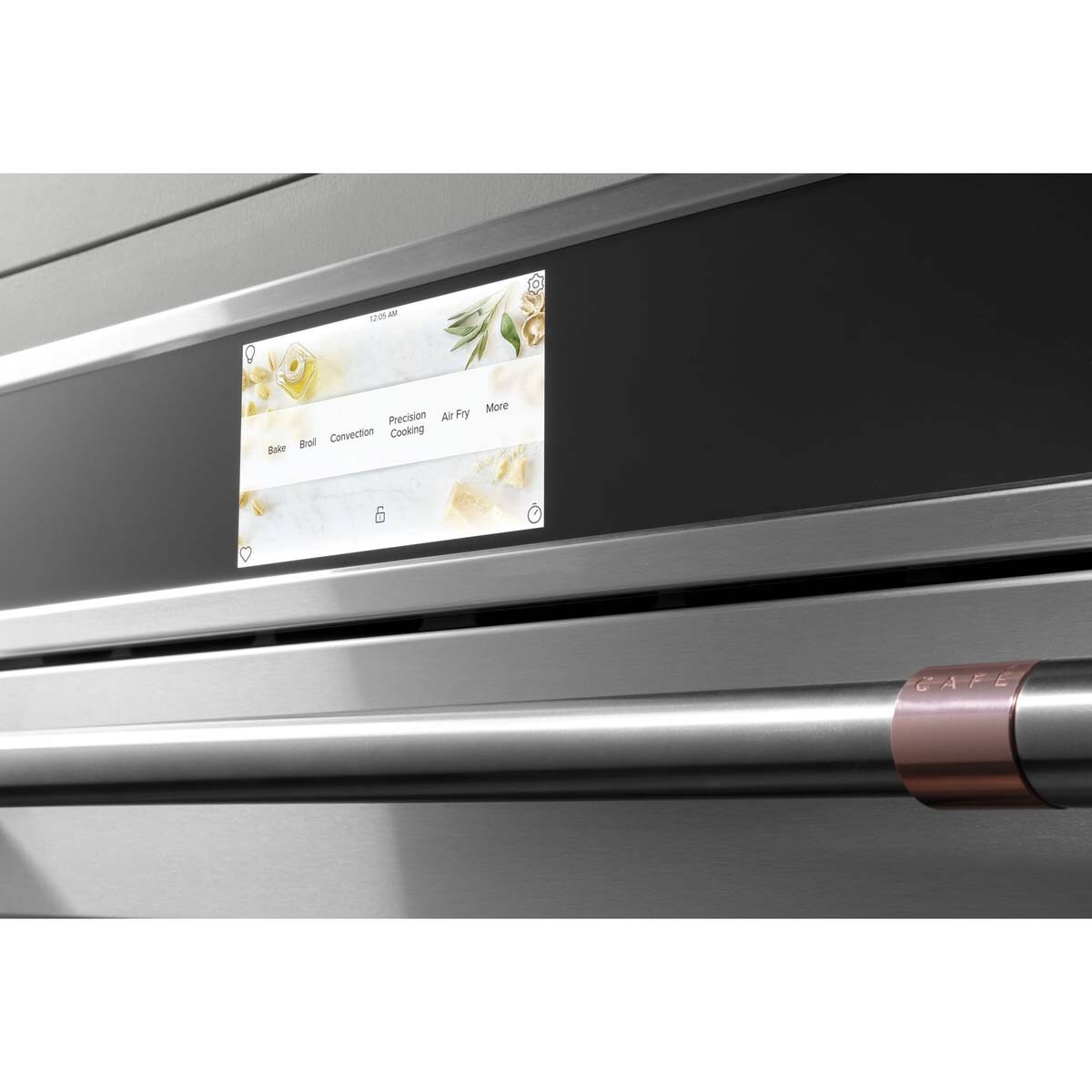 Cafe Professional Series 30 in. 5 cu. ft. Smart Electric Single Wall Oven with True European Convection - Stainless Steel, Stainless Steel, hires