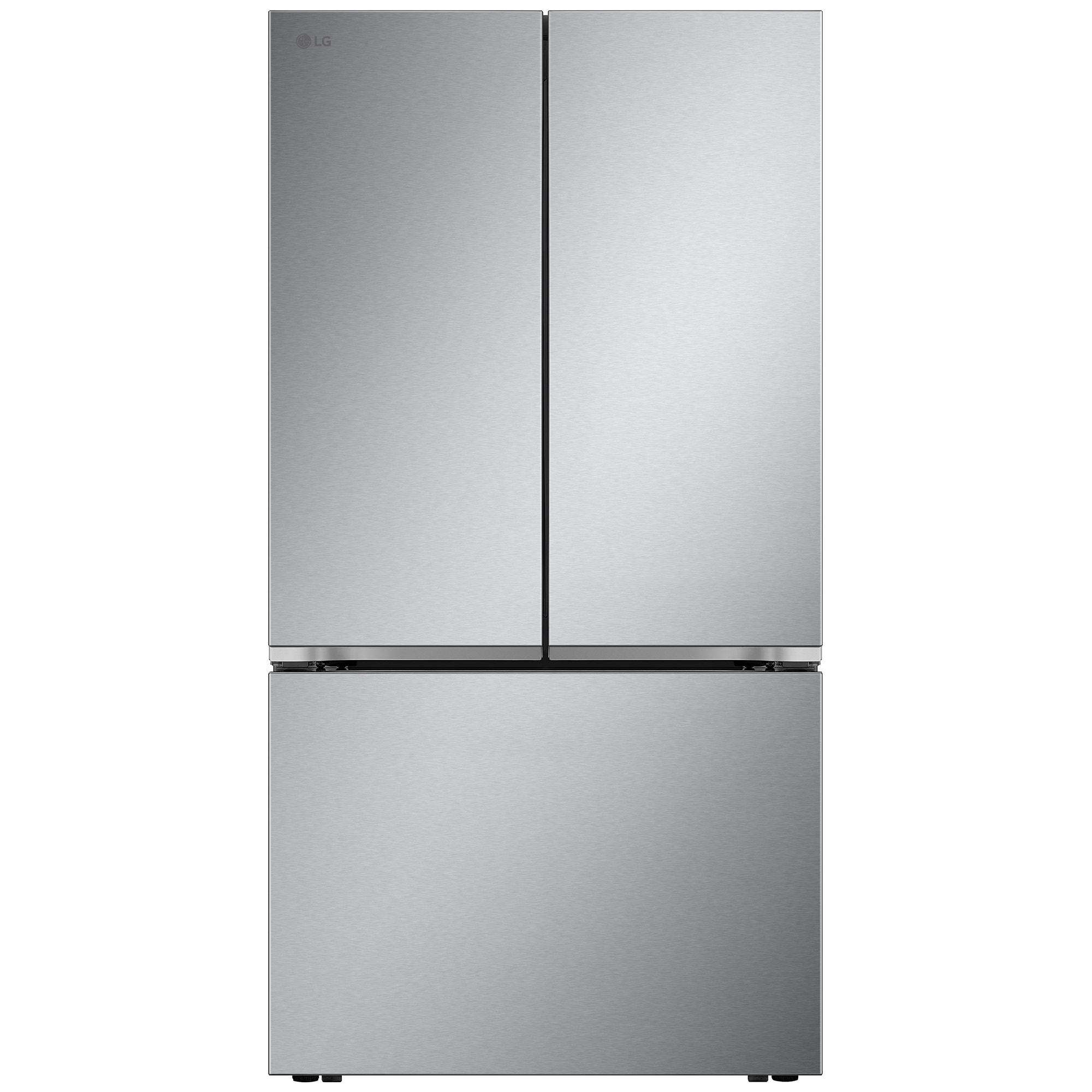 LG 36 in. 26.5 cu. ft. Smart Counter Depth French Door Refrigerator with Internal Water Dispenser - PrintProof Stainless Steel, , hires