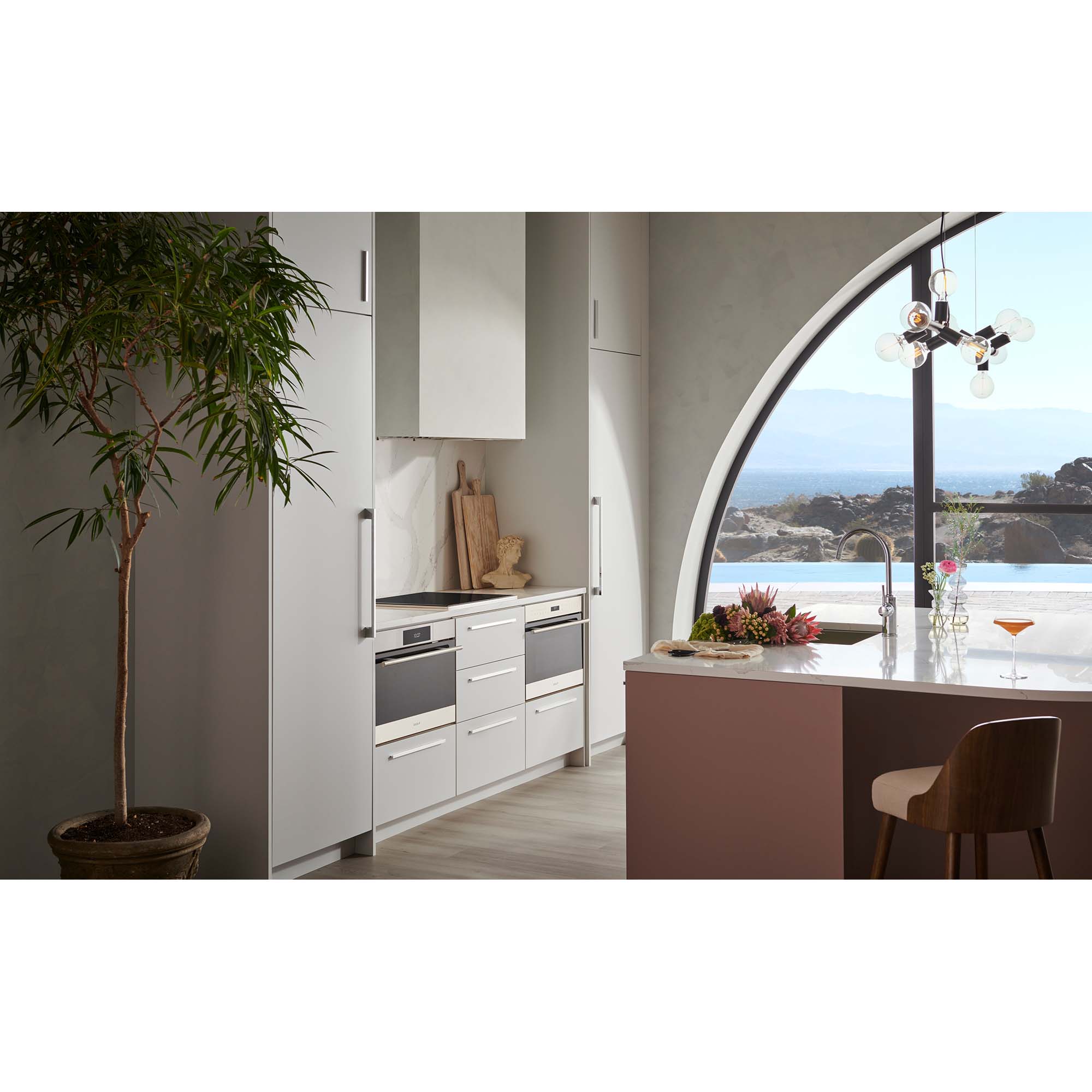 Wolf 34 in. Ducted Standard Style Range Hood with 2 LED Lights - Stainless Steel, , hires