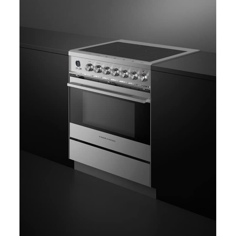 Fisher & Paykel Series 9 30 in. 3.5 cu. ft. True European Convection Electric Range with 4 Induction Burners - Stainless Steel, , hires