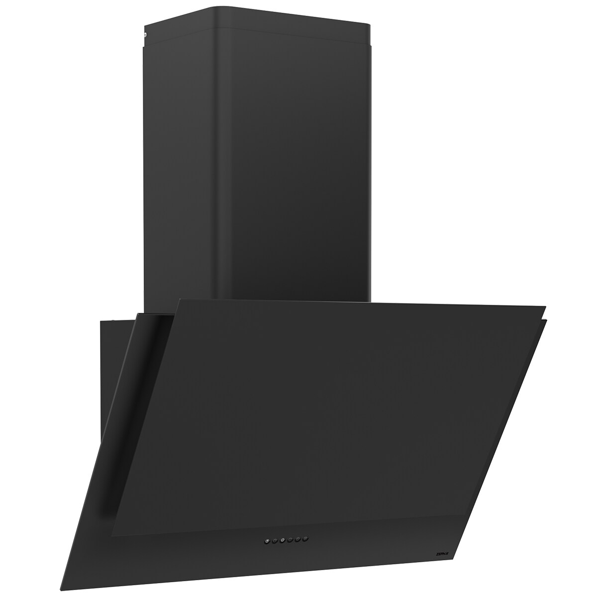 Zephyr 36 in. Unique Style Range Hood with 3 Speed Settings & 2 LED Lights - Matte Black, , hires