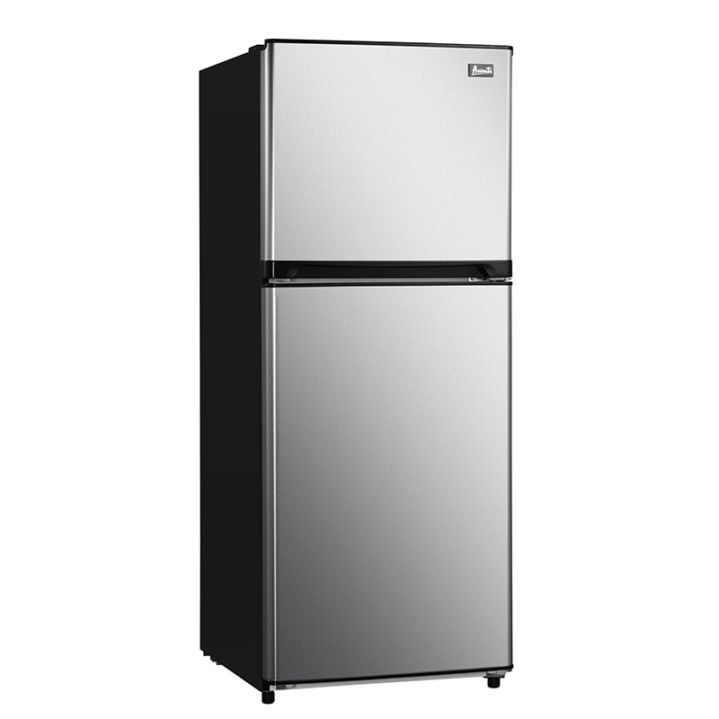 Avanti 24 in. 10 cu. ft. Counter Depth Top Freezer Refrigerator - Stainless Steel, , hires