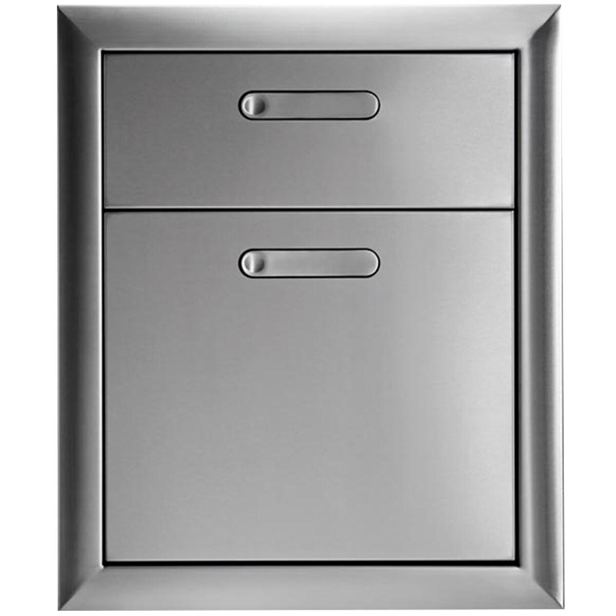 Lynx Ventana 19 in. Double Access Drawers - Stainless Steel, , hires