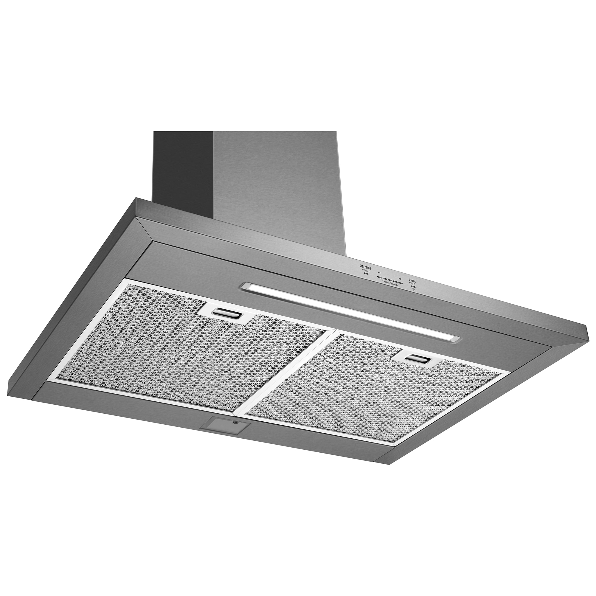 Signature Kitchen Suite 30 in. Smart Ducted Chimney Style Range Hood with 600 CFM, 5 Fan Speeds & 1 LED Light - Stainless Steel, , hires