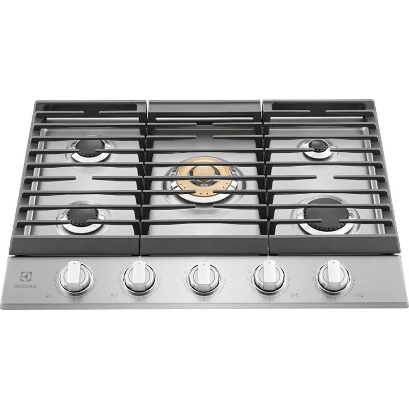 Electrolux 30 in. Natural Gas Cooktop with 5 Sealed Burners Stainless
