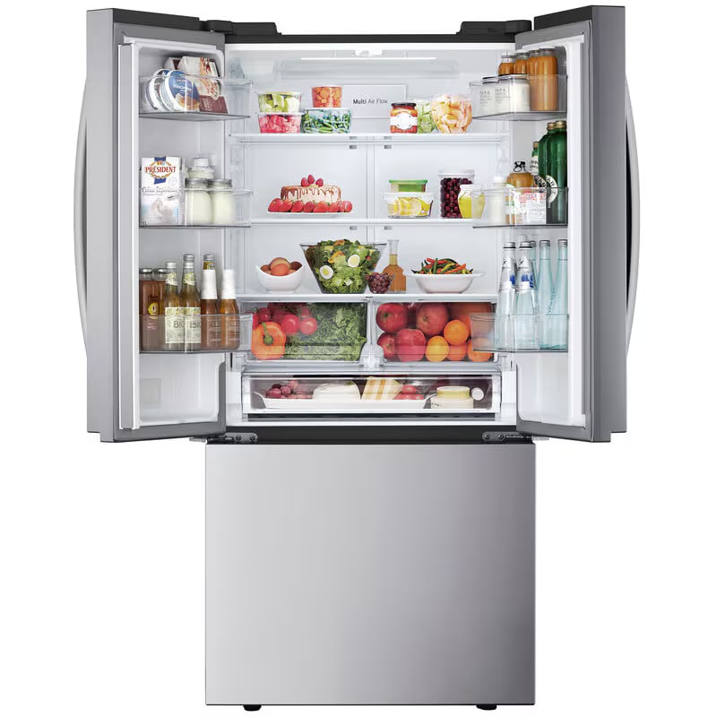 LG 33 in. 20.8 cu. ft. Smart Counter Depth French Door Refrigerator with Ice Maker - PrintProof Stainless Steel, , hires