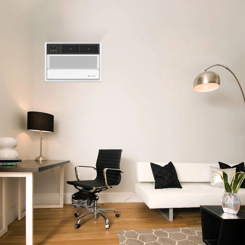 Friedrich Uni-Fit Series 14,000 BTU 230V Smart Through-the-Wall Air Conditioner with Electric Heat, 3 Fan Speeds, Remote Control - White, , hires
