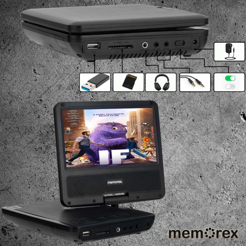 Memorex Portable DVD/CD Player, , hires