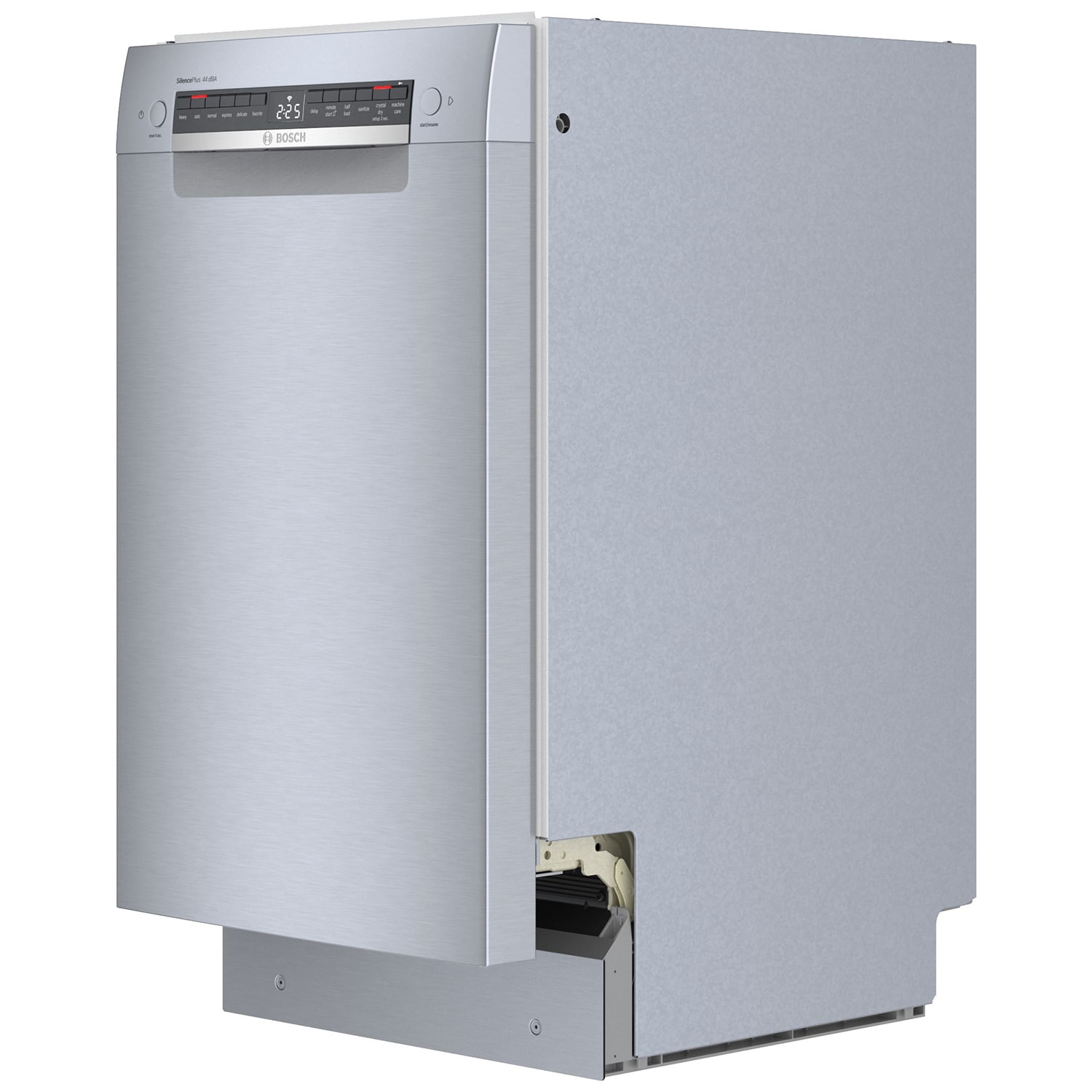 Bosch 800 Series 18 in. Front Control Smart Dishwasher with 44 dBa Sound Level, 3rd-Rack & CrystalDry - Stainless Steel, , hires