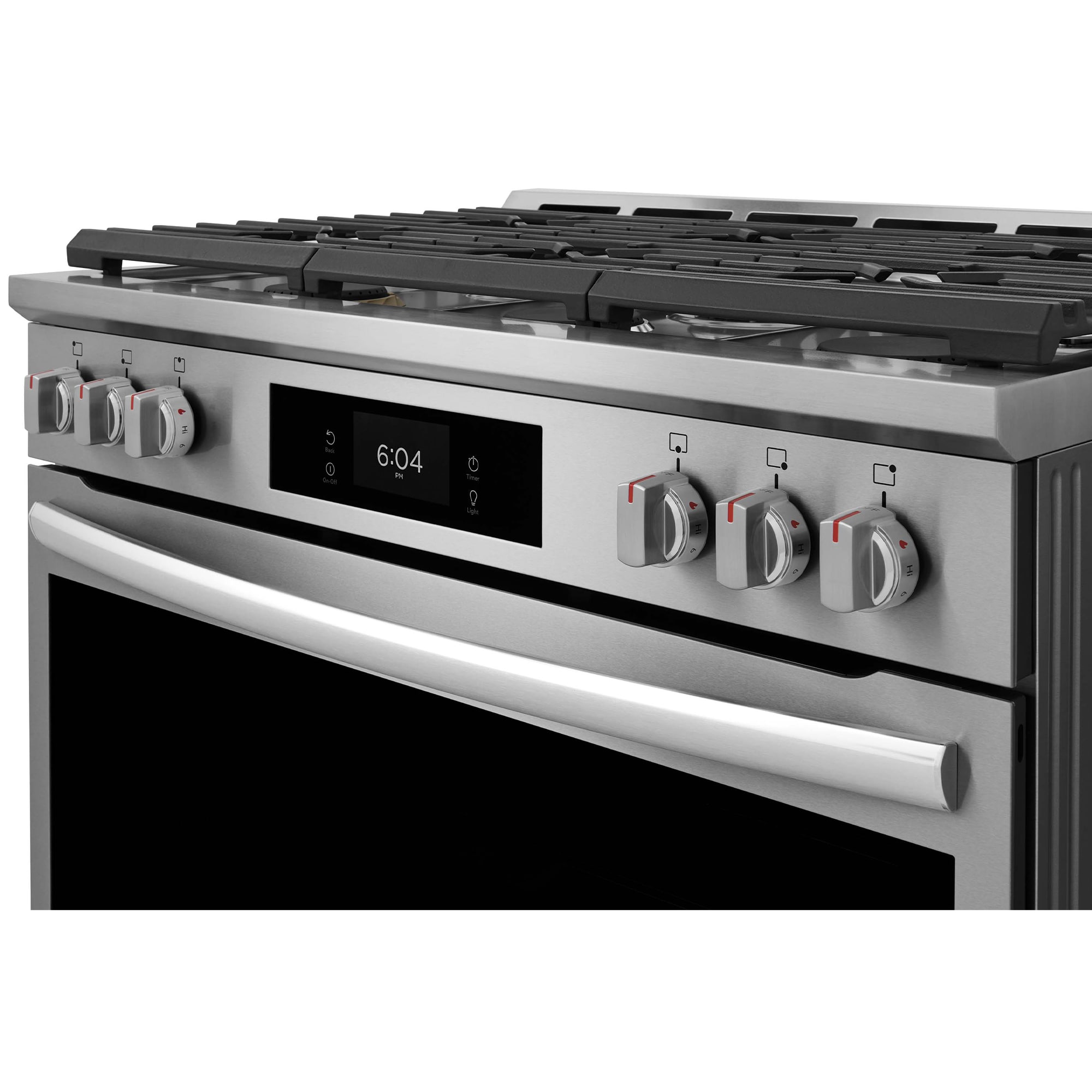 Frigidaire Gallery 36 in. 4.6 cu. ft. Air Fry True European Convection Steam Dual Fuel Range with 6 Sealed Burners - Stainless Steel, , hires