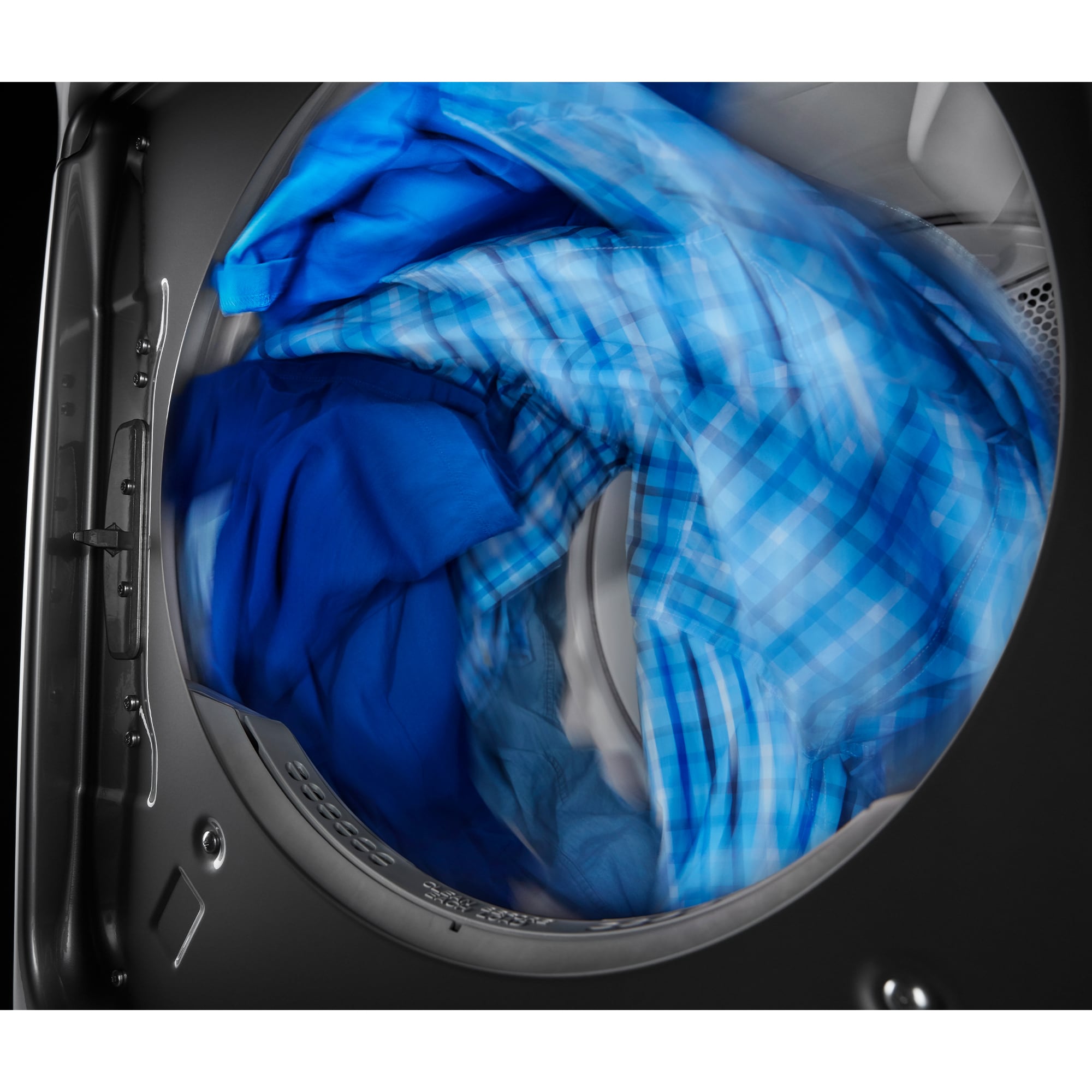 Maytag 27 in. 7.3 cu. ft. Stackable Electric Dryer with Extra Power, Sanitize, Steam & Quick Dry Cycle - Metallic Slate, Metallic Slate, hires