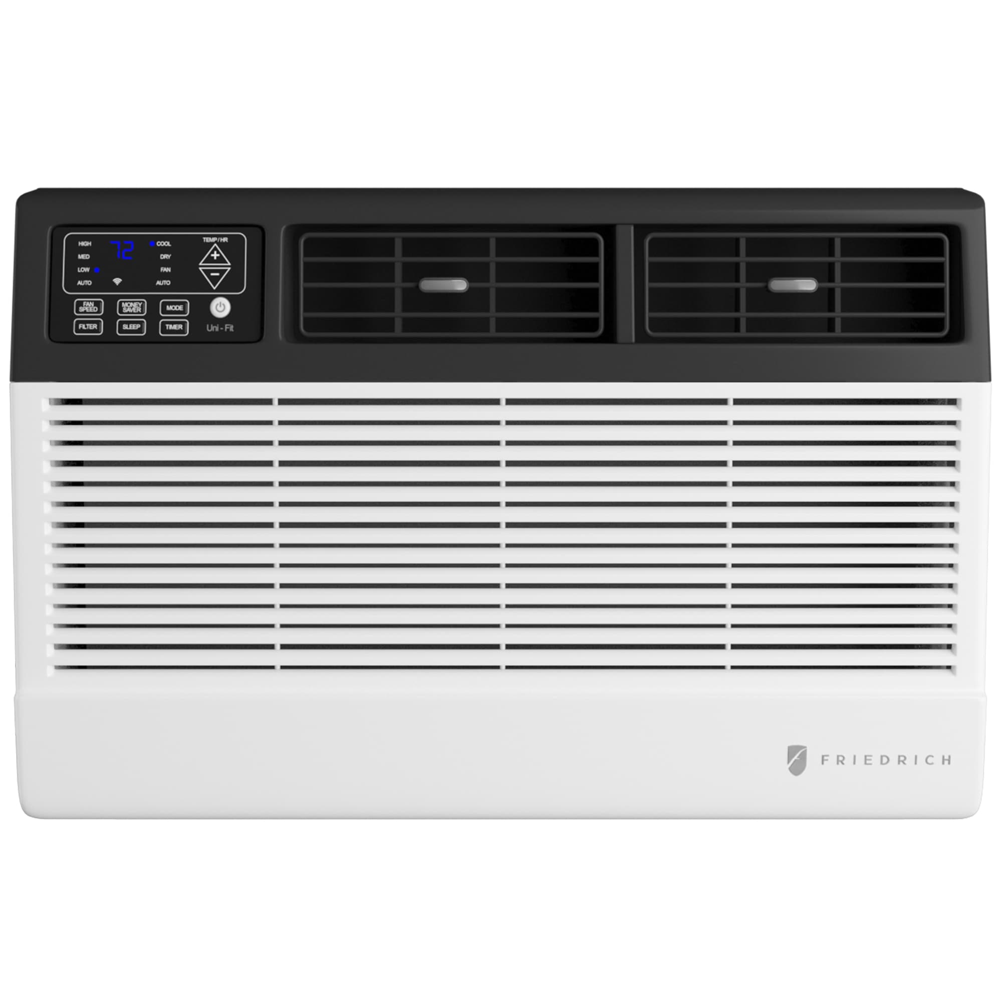 Friedrich Uni-Fit Series 8,000 BTU 115V Smart Through-the-Wall Air Conditioner with 3 Fan Speeds, Remote Control - White, , hires