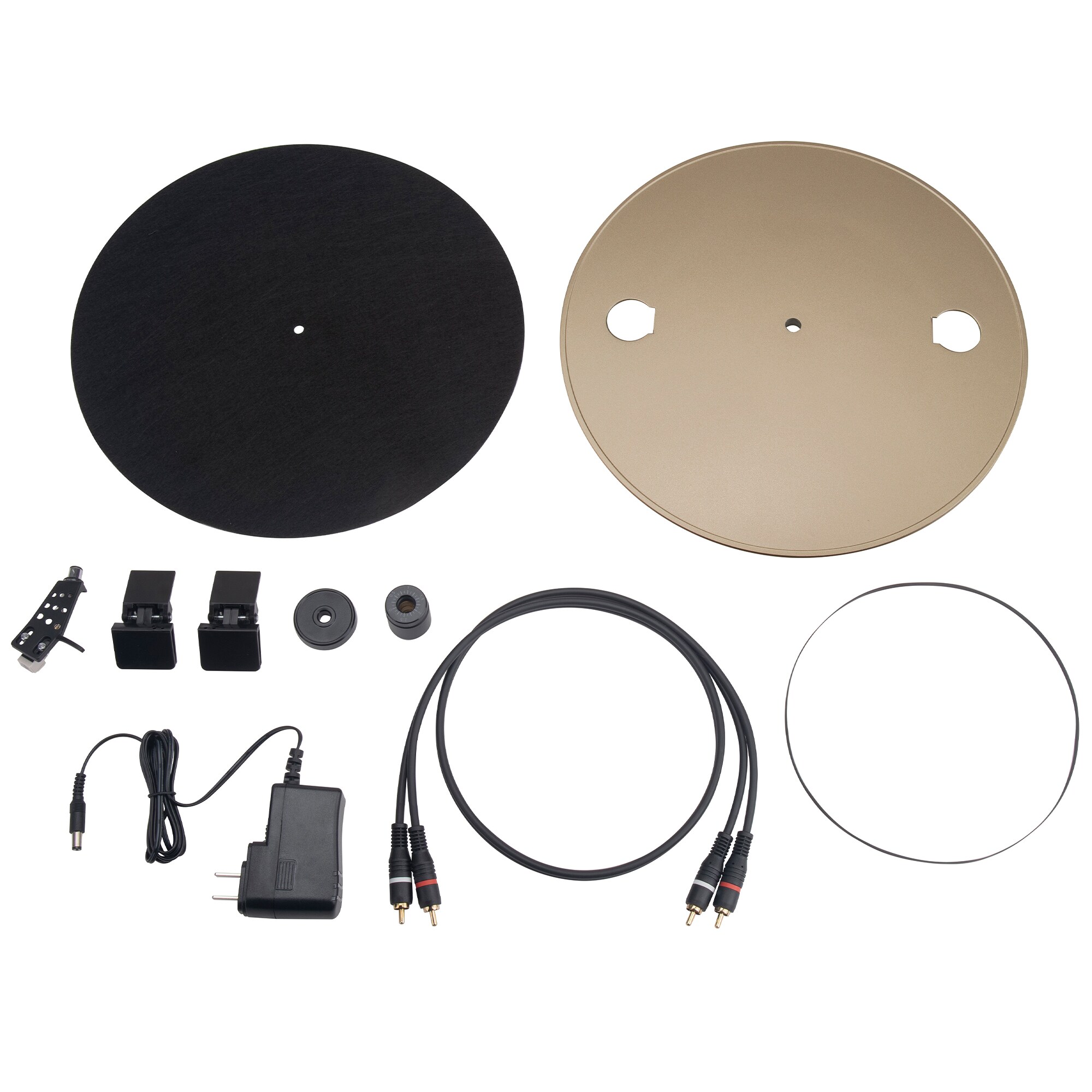 JBL Spinner Bluetooth Turntable - Black & Gold, , hires