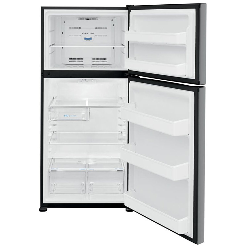 Frigidaire In Cu Ft Top Freezer Refrigerator Stainless