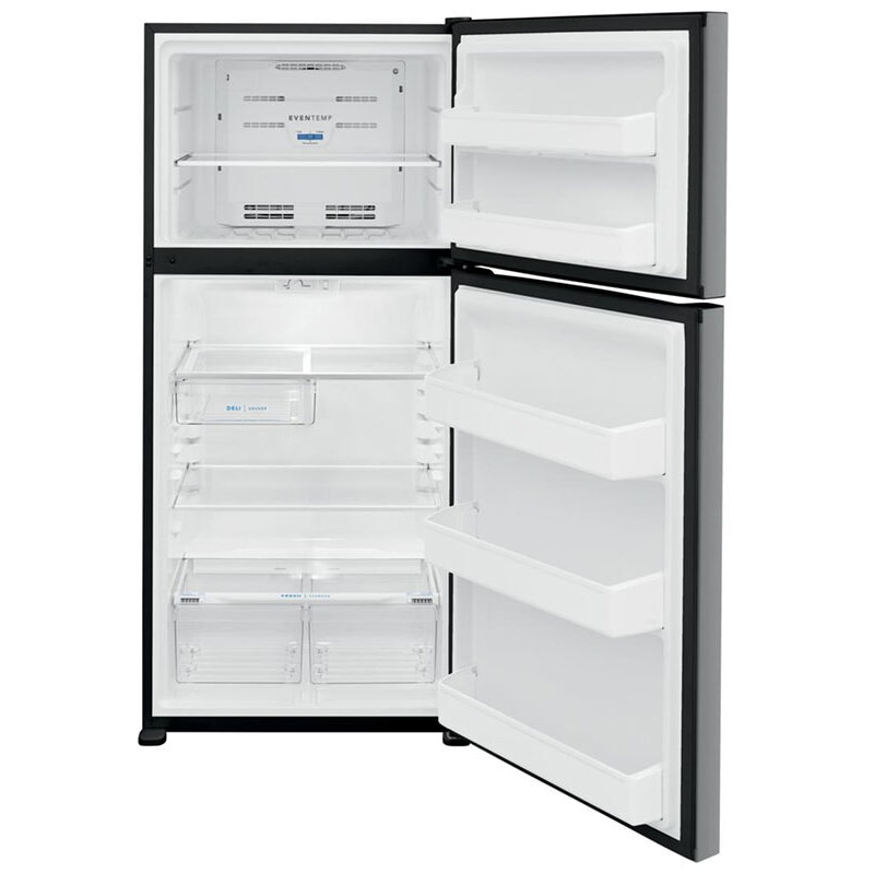 Frigidaire 30 in. 18.3 cu. ft. Garage Ready Top Freezer Refrigerator - Stainless Steel, Stainless Steel, hires
