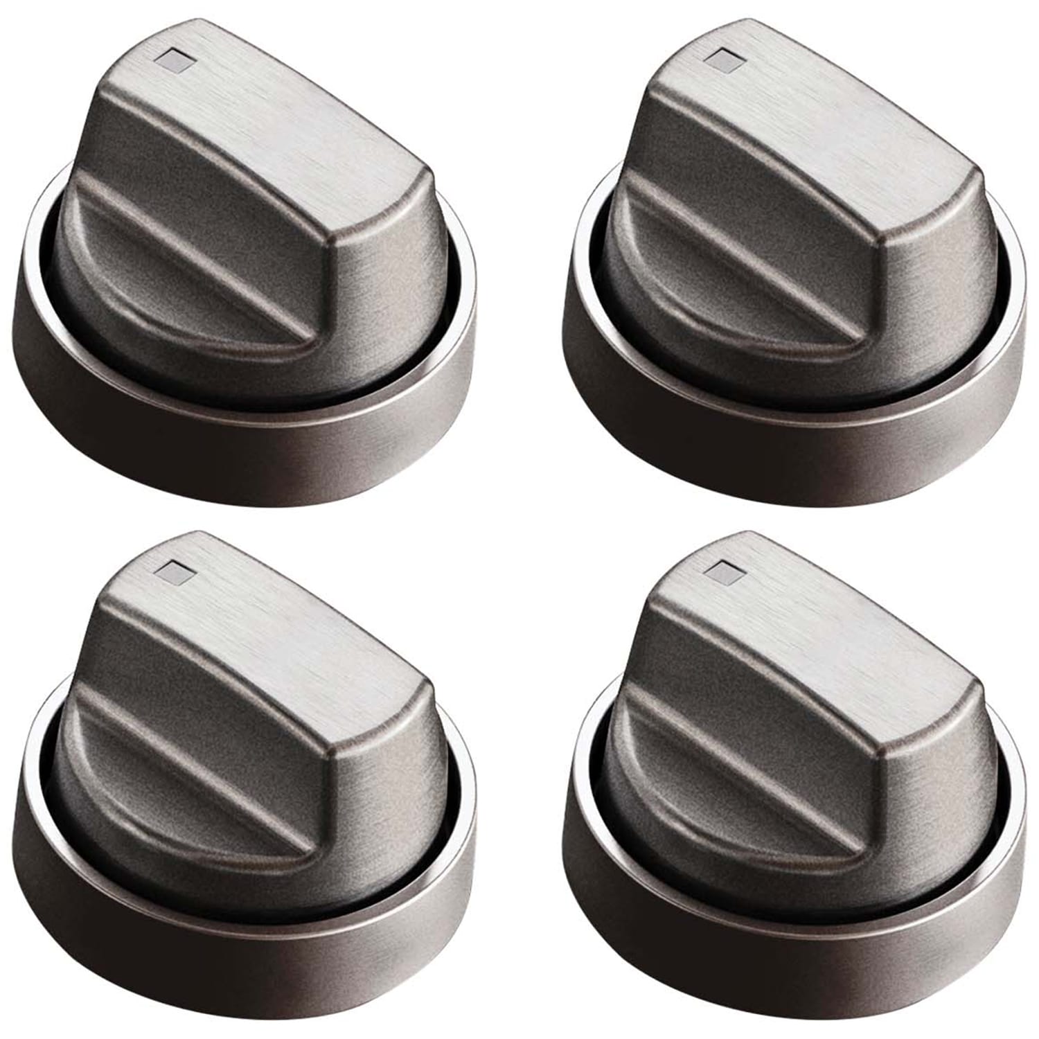 Wolf Stainless Steel Knob Kit for 30" Professional Gas Cooktop - No Charge Option, , hires