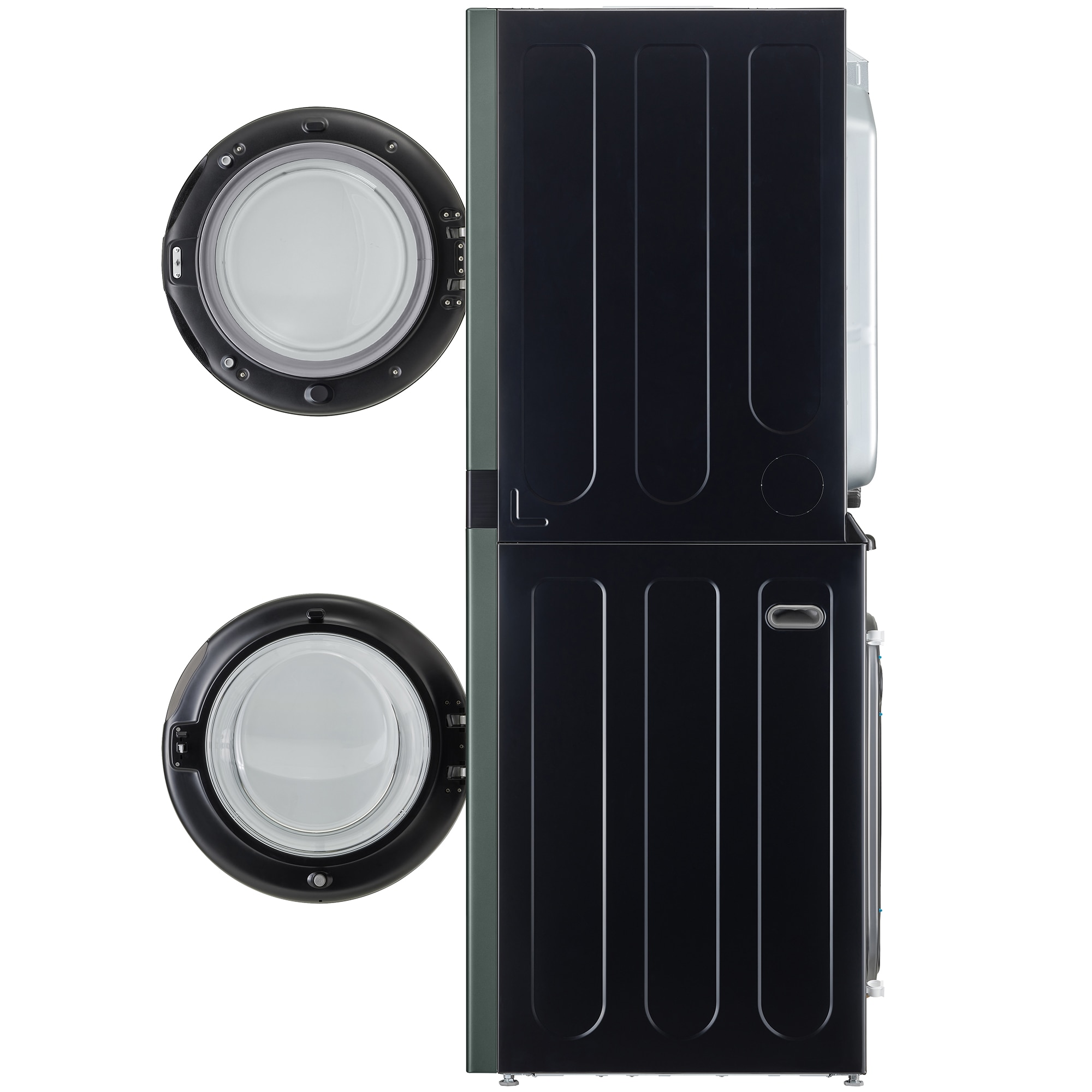 LG 27 in. WashTower with 4.5 cu. ft. Washer with 6 Wash Programs & 7.4 cu. ft. Electric Dryer with 6 Dryer Programs, Sensor Dry & Wrinkle Care - Nature Green, Nature Green, hires