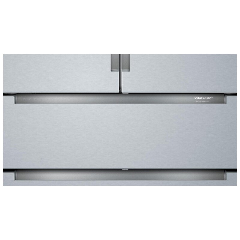 Bosch 800 Series 36 in. 20.5 cu. ft. Smart Counter Depth 4-Door French Door Refrigerator with Internal Water Dispenser - Stainless Steel, , hires