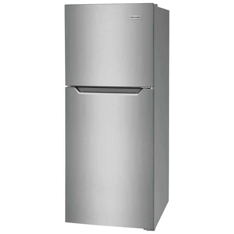 Frigidaire 24 in. 10.1 cu. ft. Counter Depth Garage Ready Top Freezer Refrigerator - Stainless Steel, Stainless Steel, hires