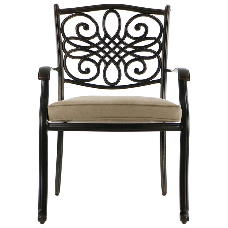 Hanover Traditions 11-Piece Dining Set-Tan, Tan, hires