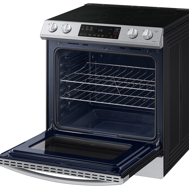 Samsung 30" SlideIn Electric Range with 5 Smoothtop Burners, 6.3 Cu