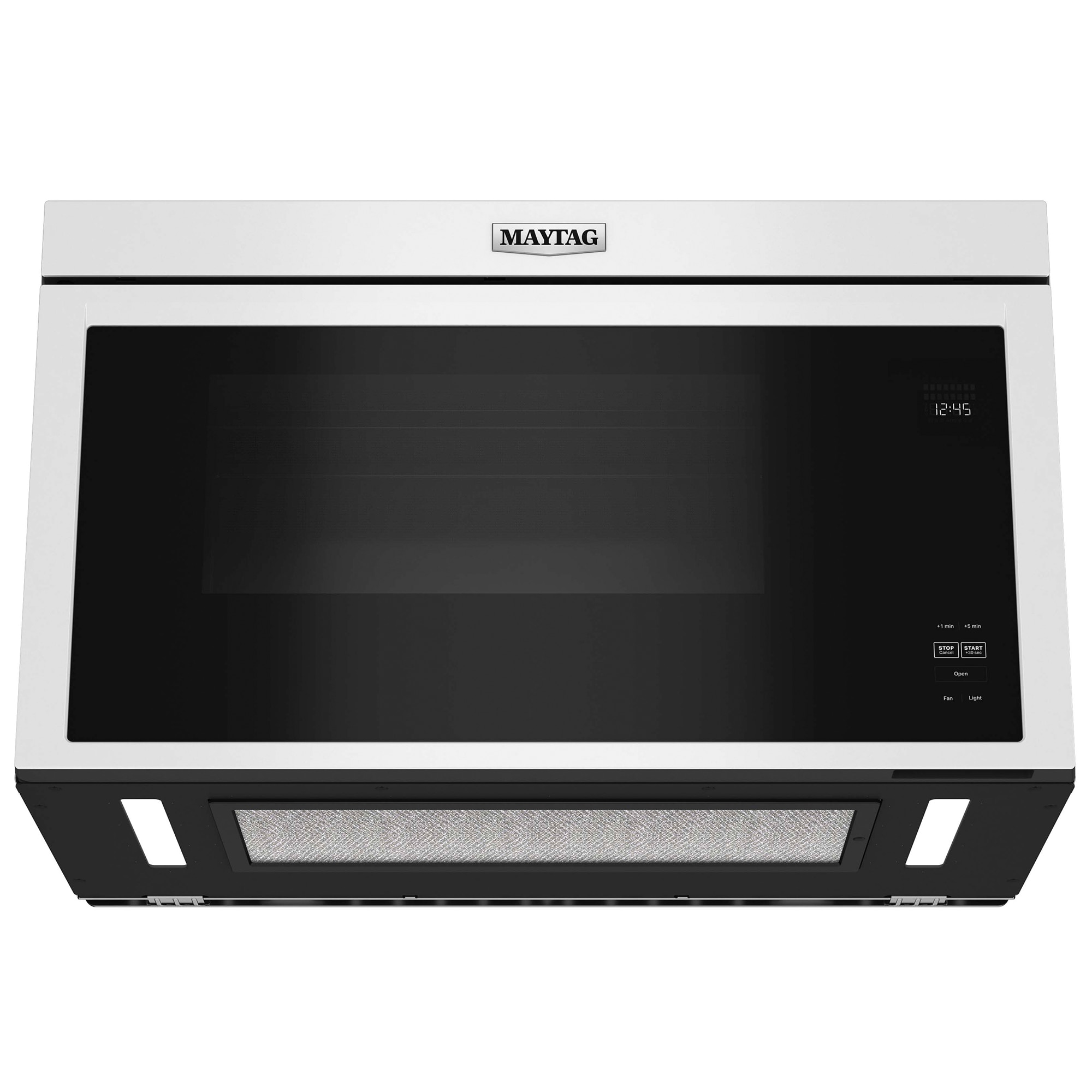 Maytag 30 in. 1.1 cu. ft. 1000W Over-the-Range Microwave with 300 CFM & Sensor Cooking - White, , hires