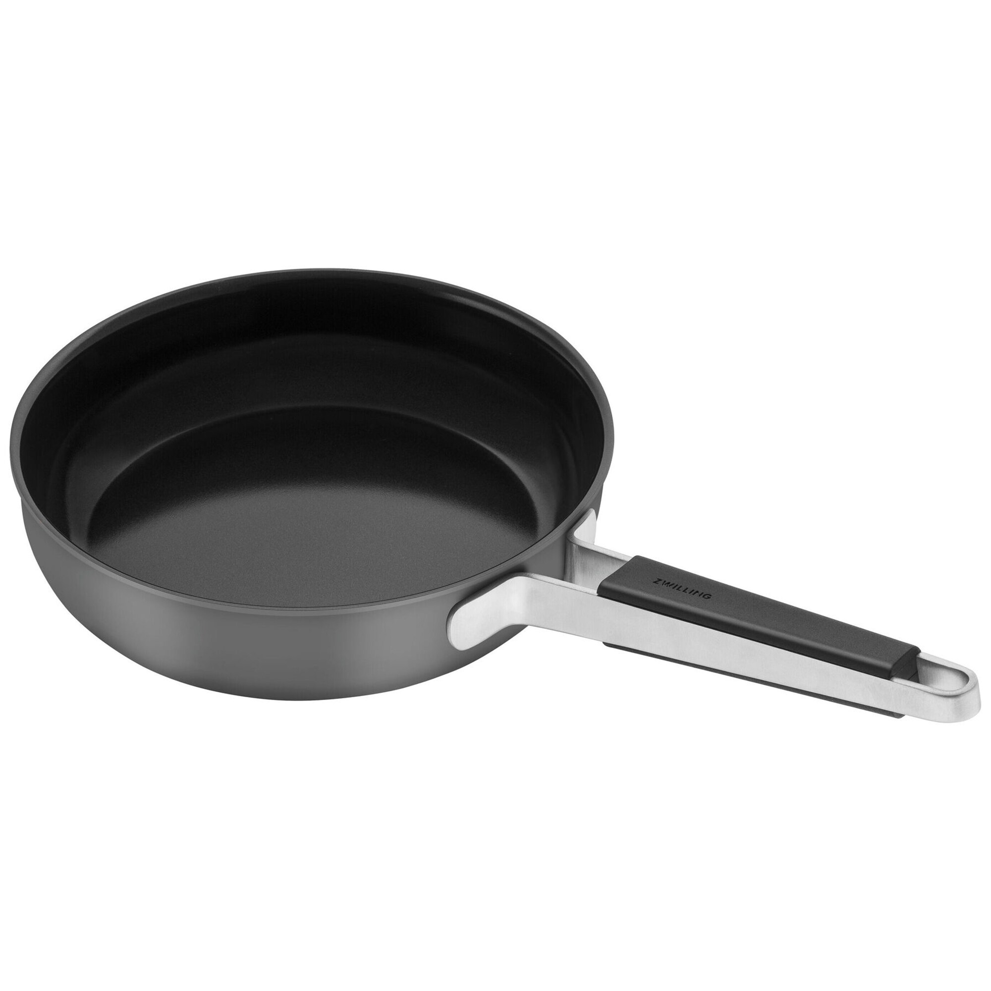 Zwilling Pure 9.5 in. Stainless Steel Ceramic Nonstick Fry Pan - Grey, Grey, hires