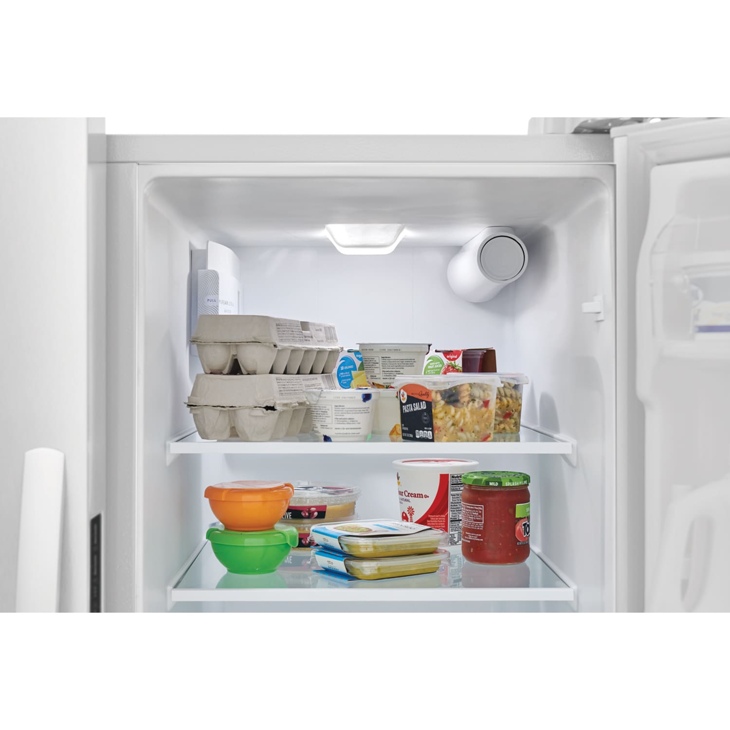 Frigidaire 36 in. 25.6 cu. ft. Side by Side Refrigerator with Ice & Water Dispenser - White, White, hires