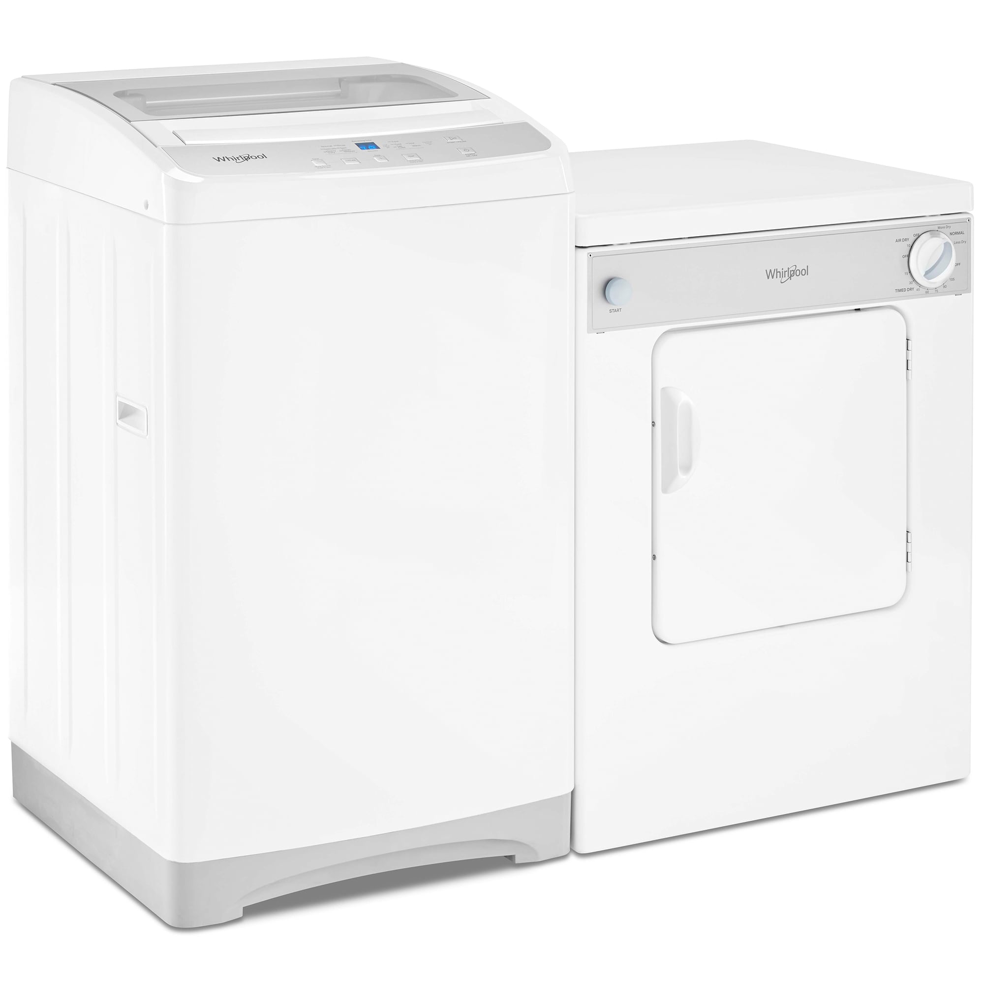 Whirlpool 21 in. 1.6 cu. ft. Portable Washer with Flexible Installation - White, , hires
