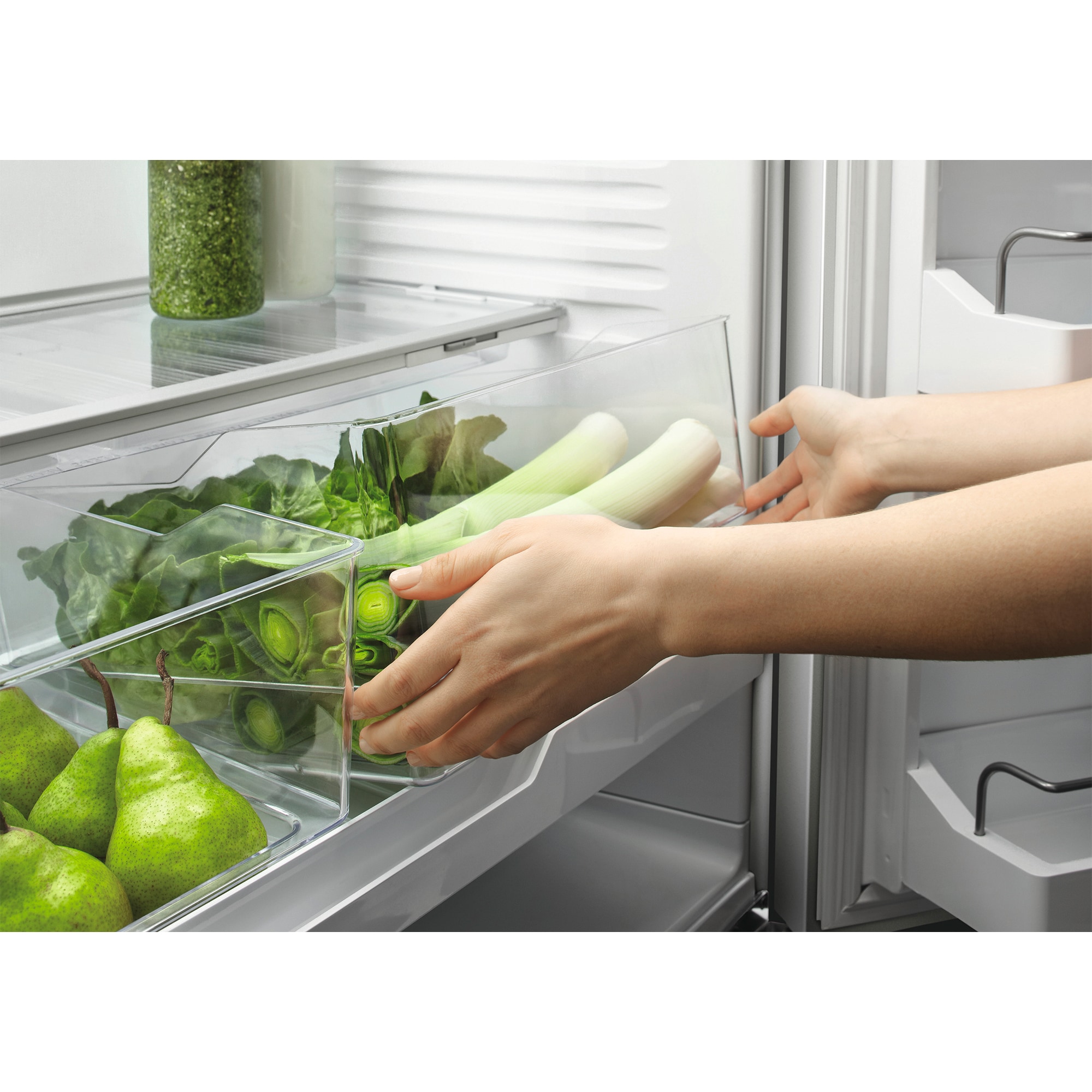 Fisher & Paykel Series 7 31 in. 16.9 cu. ft. Smart Counter Depth French Door Refrigerator - Stainless Steel, , hires