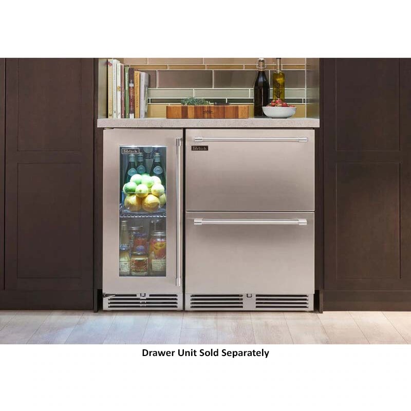 Perlick Signature Series 15 in. 2.8 cu. ft. Double Refrigerator Drawers