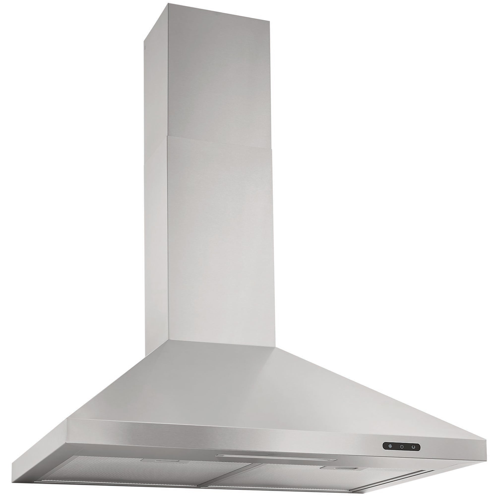 Broan Elite EW48 Series 30 in. Convertible Chimney Style Range Hood with 460 CFM, 3 Fan Speeds & 1 LED Light - Stainless Steel, , hires