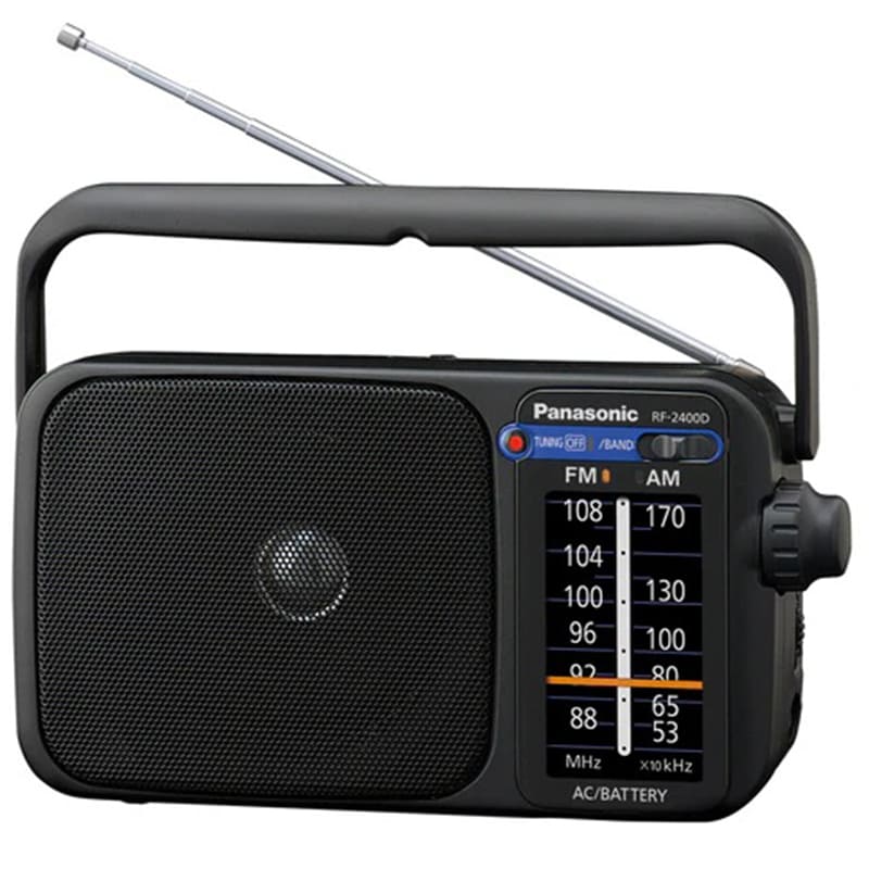 Panasonic AM/FM Radio - Black, , hires