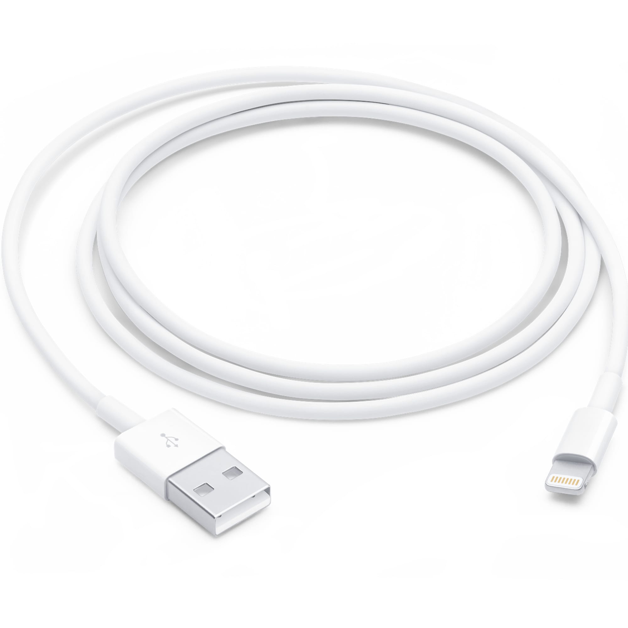 Apple - 3.3' (1M) Lightning to USB-A Cable - White, , hires