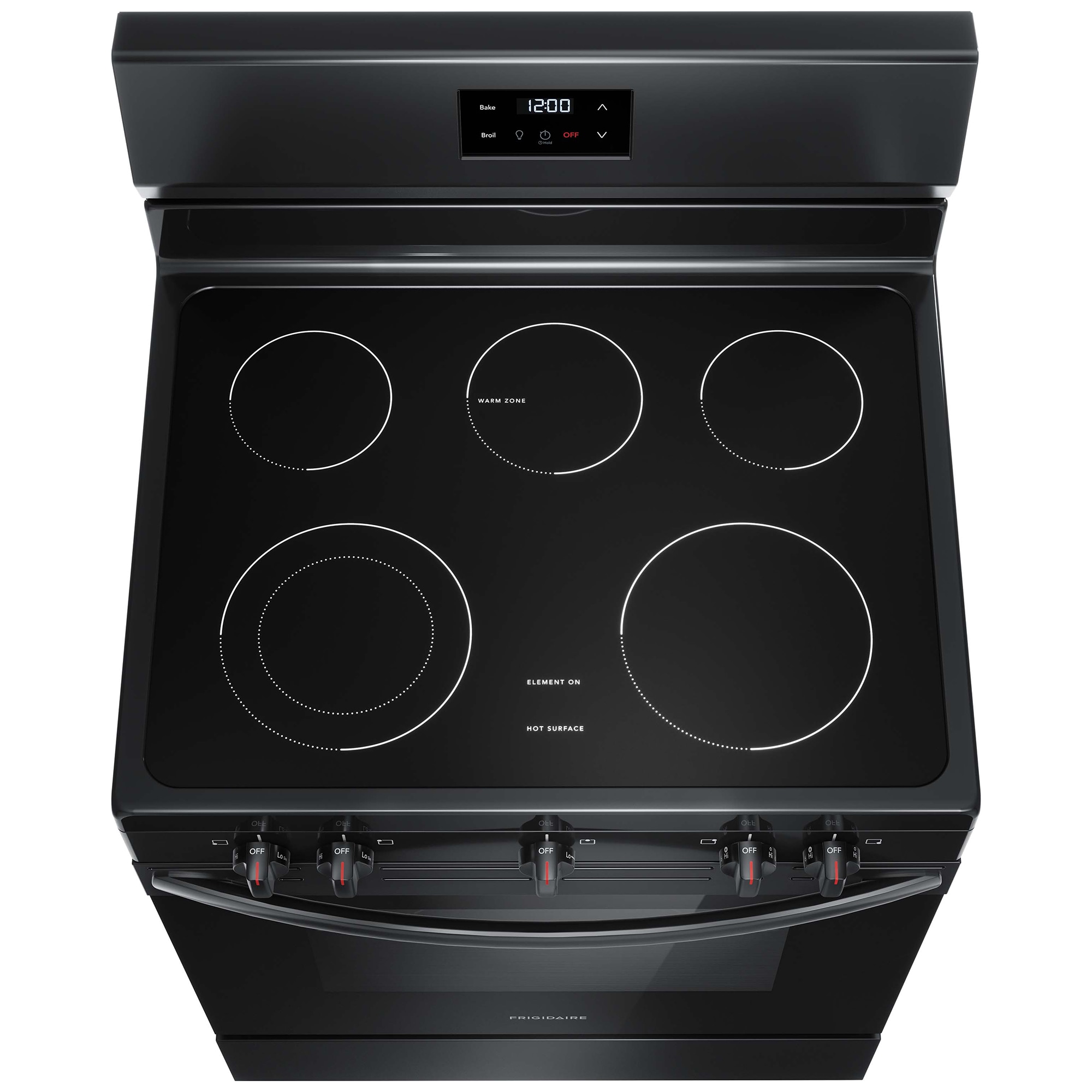 Frigidaire 30 in. 5.3 cu. ft. Electric Range with Smoothtop Burners - Black, Black, hires