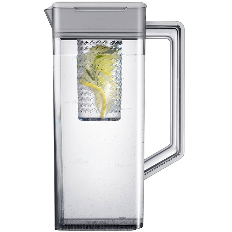 Samsung 33 in. 24.5 cu. ft. Smart French Door Refrigerator with Internal Water Dispenser - Fingerprint Resistant Stainless Steel, , hires