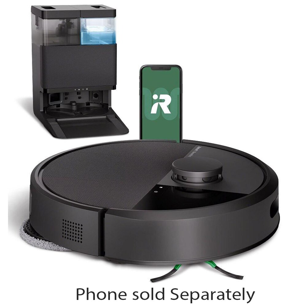 iRobot Roomba Plus 405 Wi-Fi Connected Auto-Empty Robotic Vacuum/Mop Combo with Voice Control & Cleaning Station, , hires