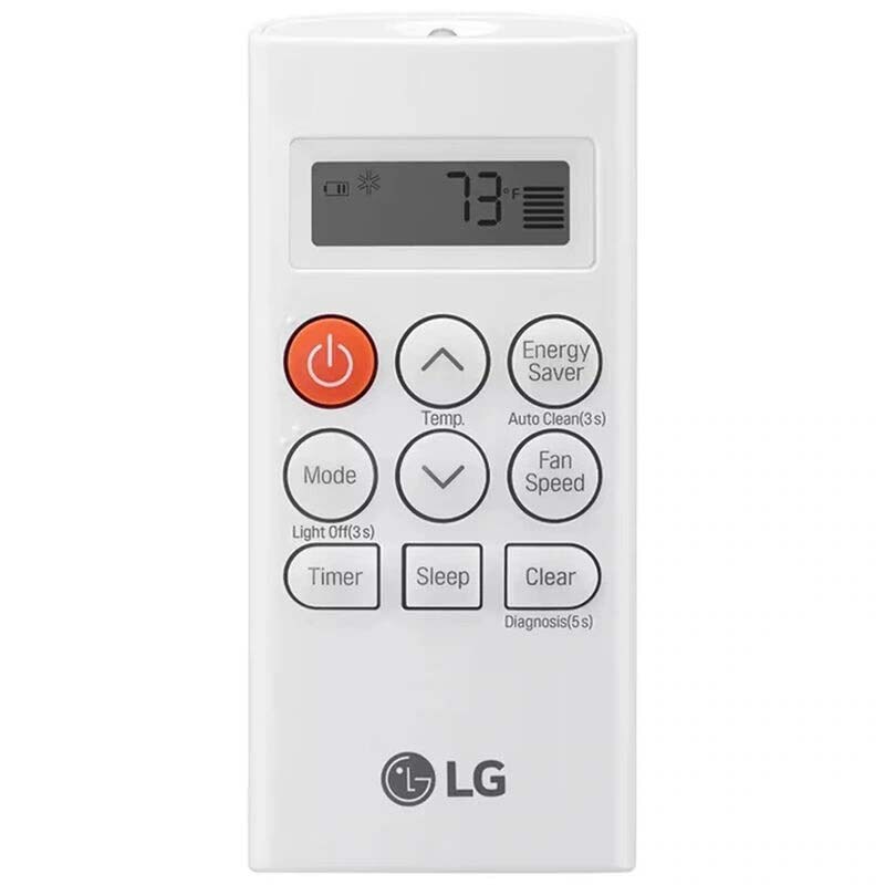 LG 8,500 BTU 115V Smart Energy Star Window/Wall Air Conditioner with Inverter, 3 Fan Speeds, Sleep Mode & Remote Control - White, , hires