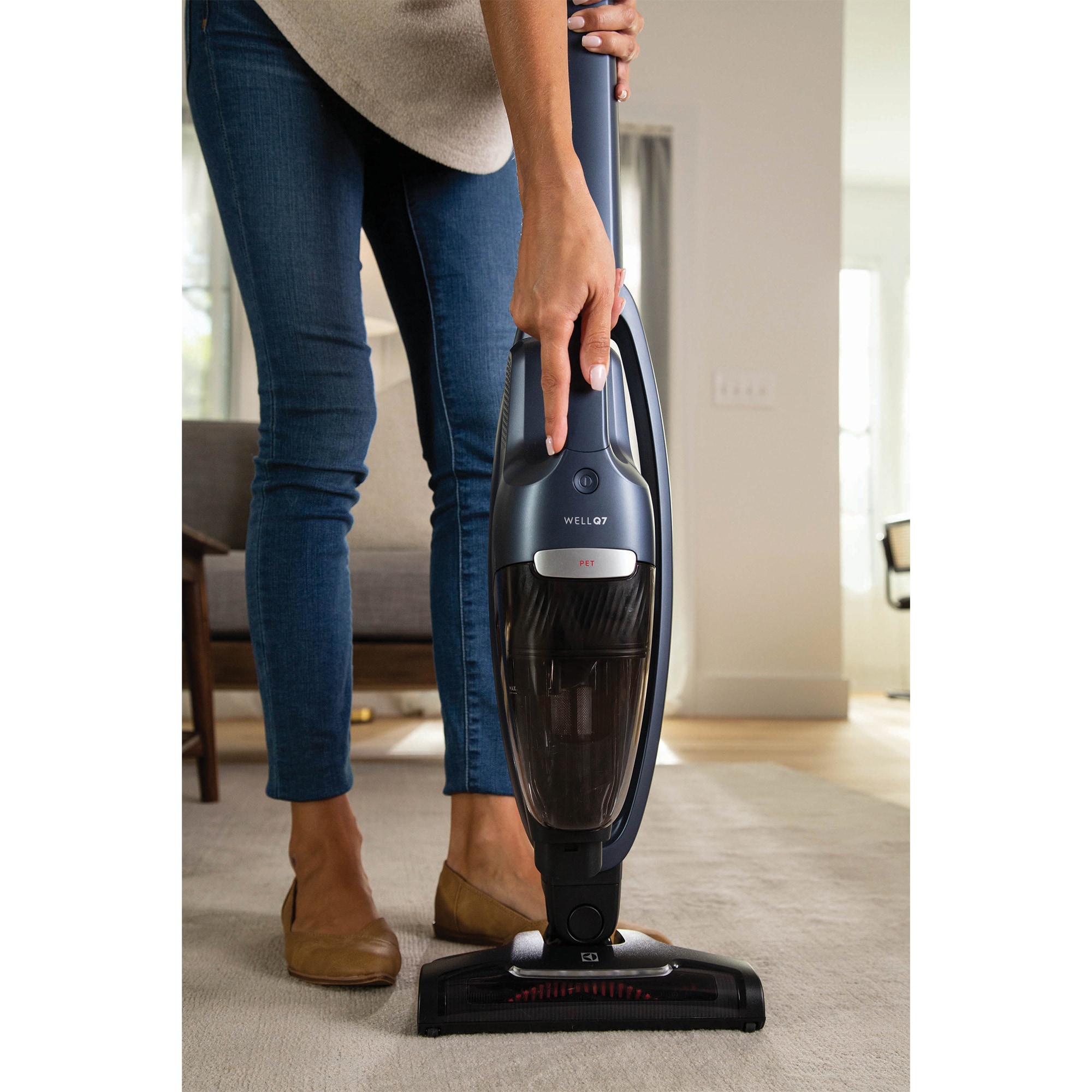 Electrolux WellQ7 Cordless Light-Weight Pet 2-in-1 Handheld/Stick Vacuum with 3 Additional Tools, , hires