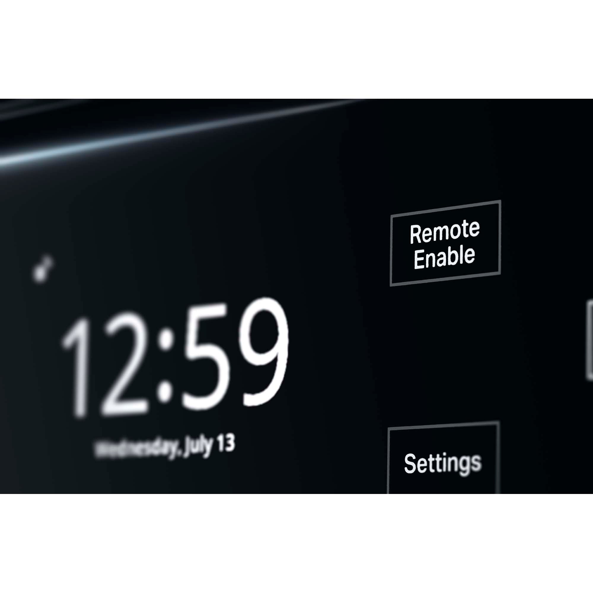 JennAir Noir 24 in. 1.3 cu. ft. Smart Steam Electric Single Wall Oven with True European Convection - Floating Glass Black, , hires