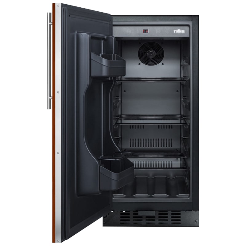 Summit 15 in. 2.2 cu. ft. Left-Hinged Undercounter Refrigerator - Custom Panel Ready, , hires