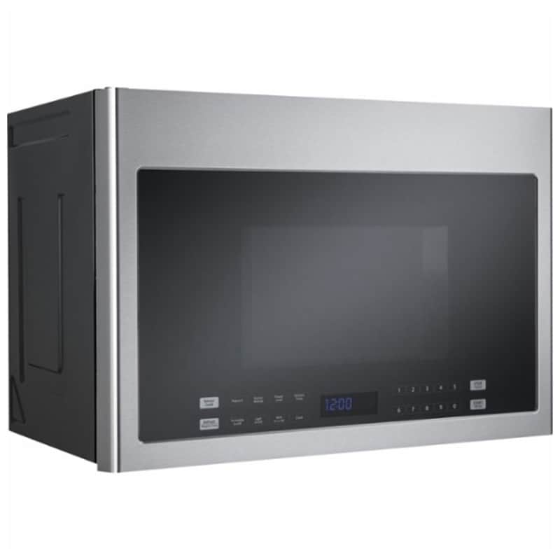 Haier 24 in. 1.4 cu. ft. 1000W Over-the-Range Microwave with 300 CFM & Sensor Cooking - Stainless Steel, , hires