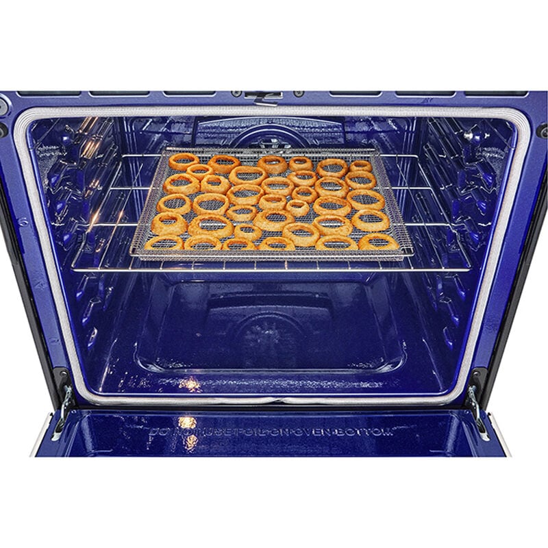 LG InstaView 30 in. 6.3 cu. ft. Smart Air Fry True European Convection Slide-In Electric Range with Radiant Burners - Stainless Steel, , hires