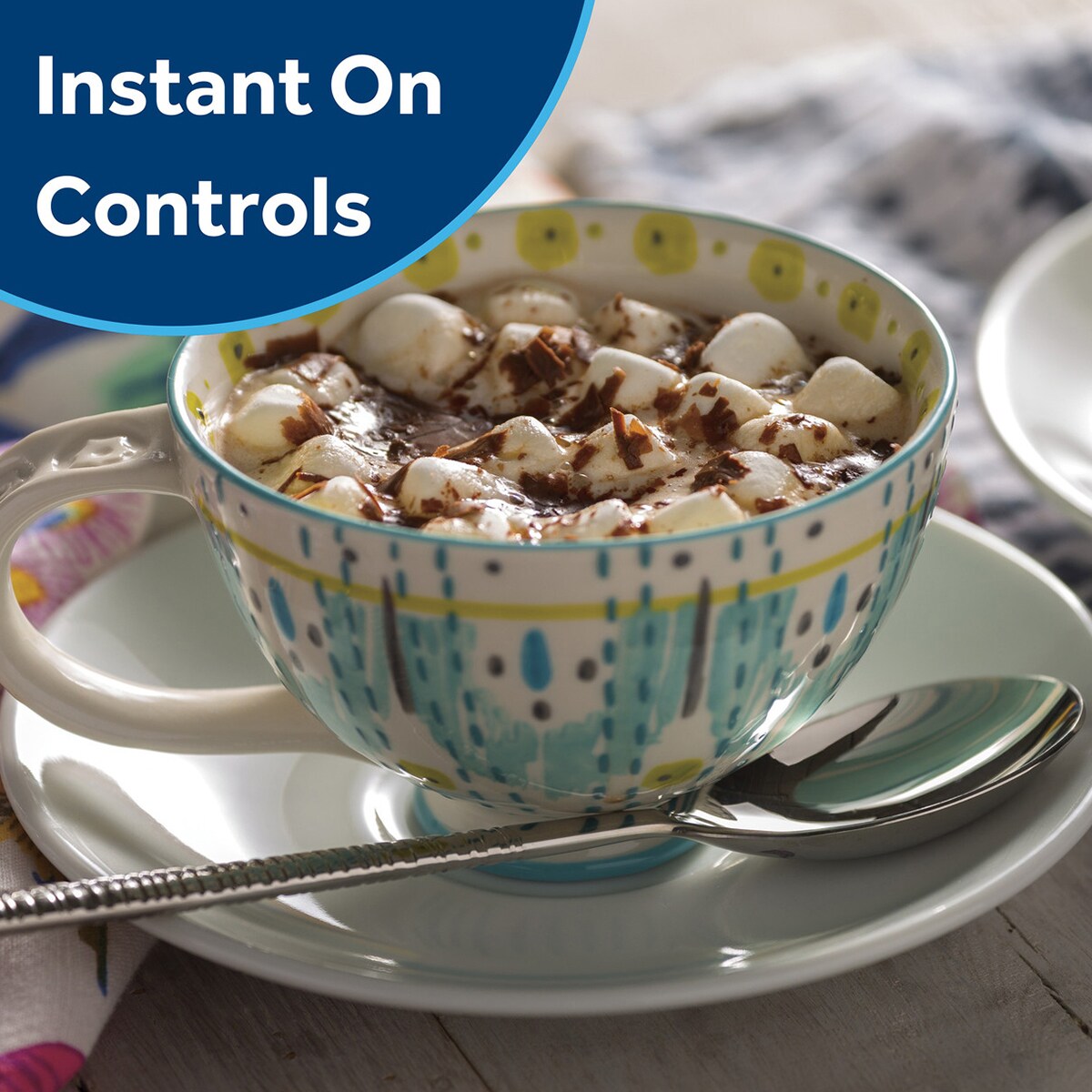 GE 24 in. 2.2 cu. ft. 1100W Smart Countertop Microwave with Sensor Cooking - Stainless Steel, , hires