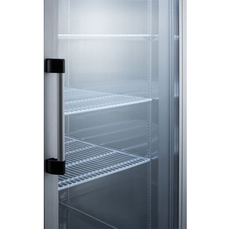 Summit Performance Series Pharma-Lab 55 in. 49.0 cu. ft. French Door Freezerless Refrigerator with Glass Doors - Stainless Steel, , hires