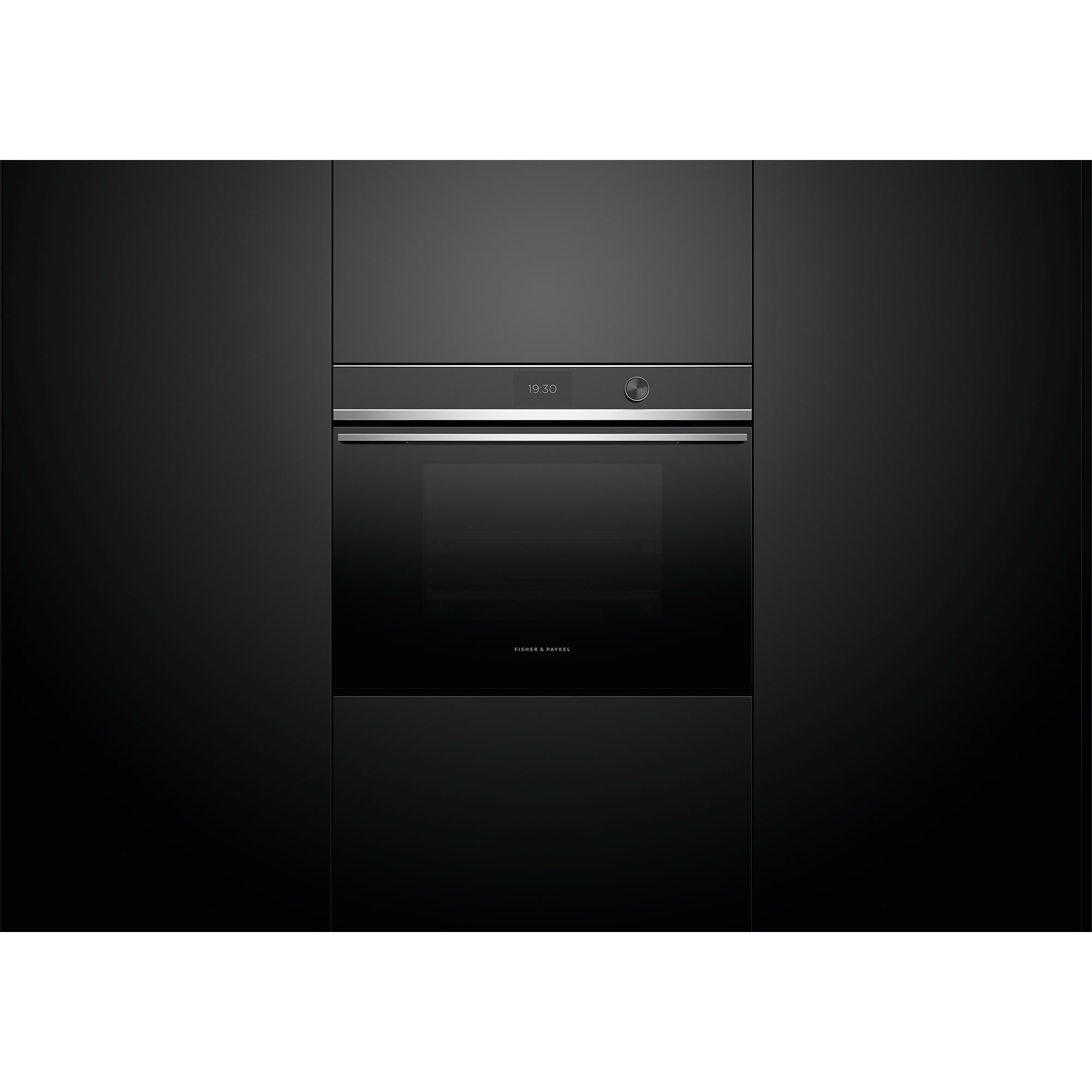 Fisher & Paykel Series 11 30 in. 3 cu. ft. Smart Steam Electric Single Wall Oven with True European Convection & Sensor Cooking - Stainless Steel, , hires