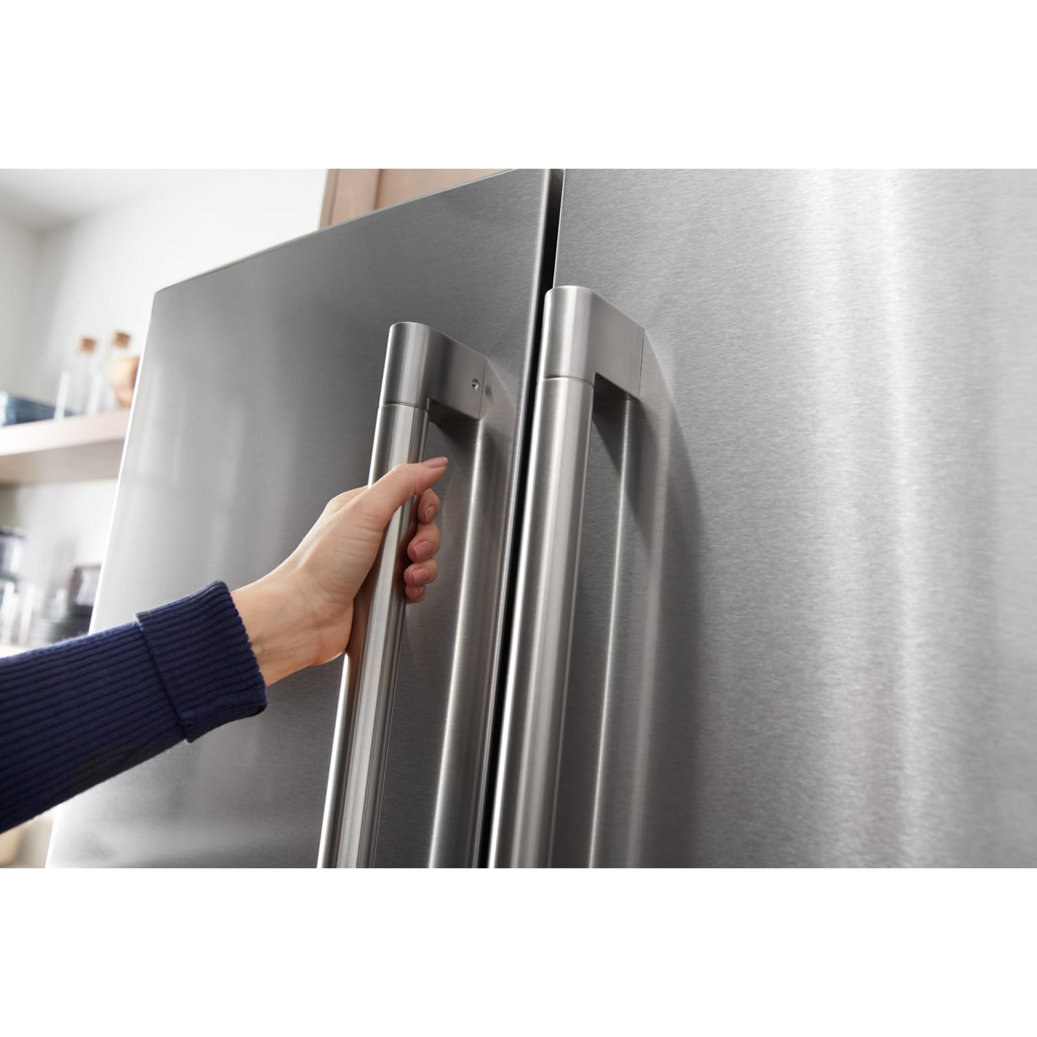 Maytag 36 in. 25.2 cu. ft. French Door Refrigerator with Ice Maker - Fingerprint Resistant Stainless Steel, , hires