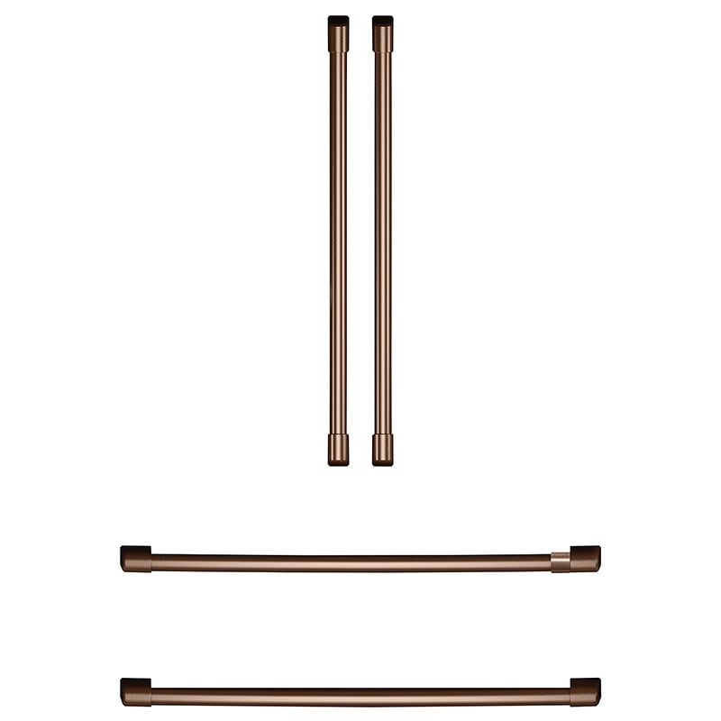 Cafe 36 in. 4-Door French Door Refrigerator Handle Kit (Set of 4) - Brushed Copper, , hires