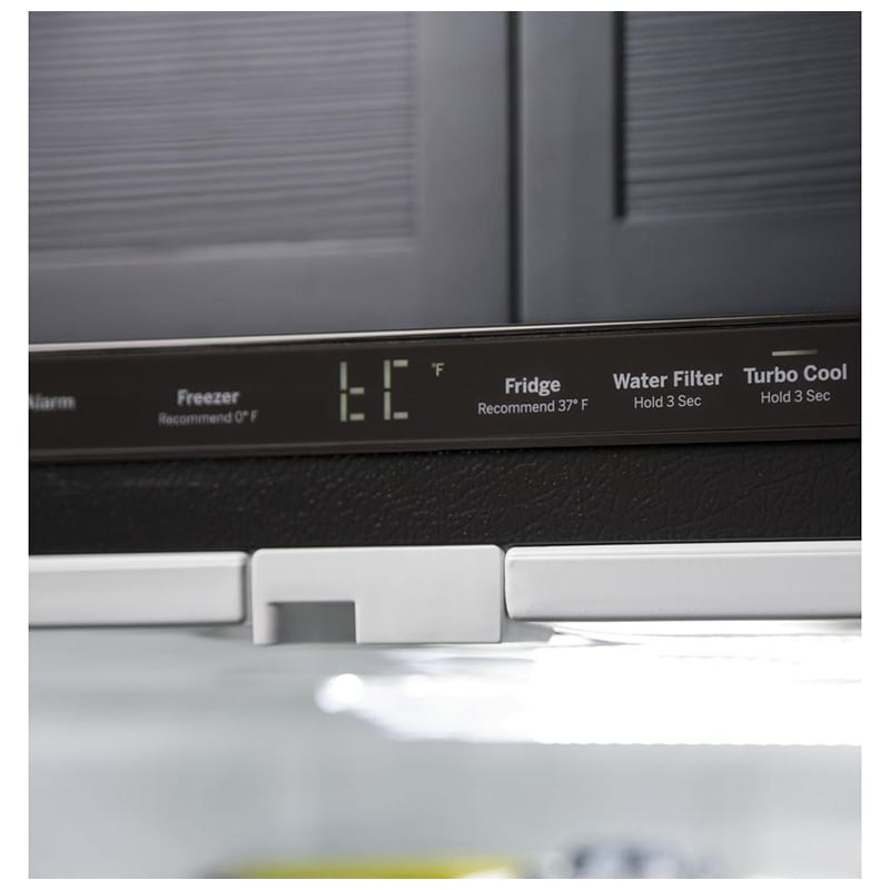 GE 30 in. 21 cu. ft. Bottom Freezer Refrigerator with Ice Maker - Fingerprint Resistant Slate, Slate, hires